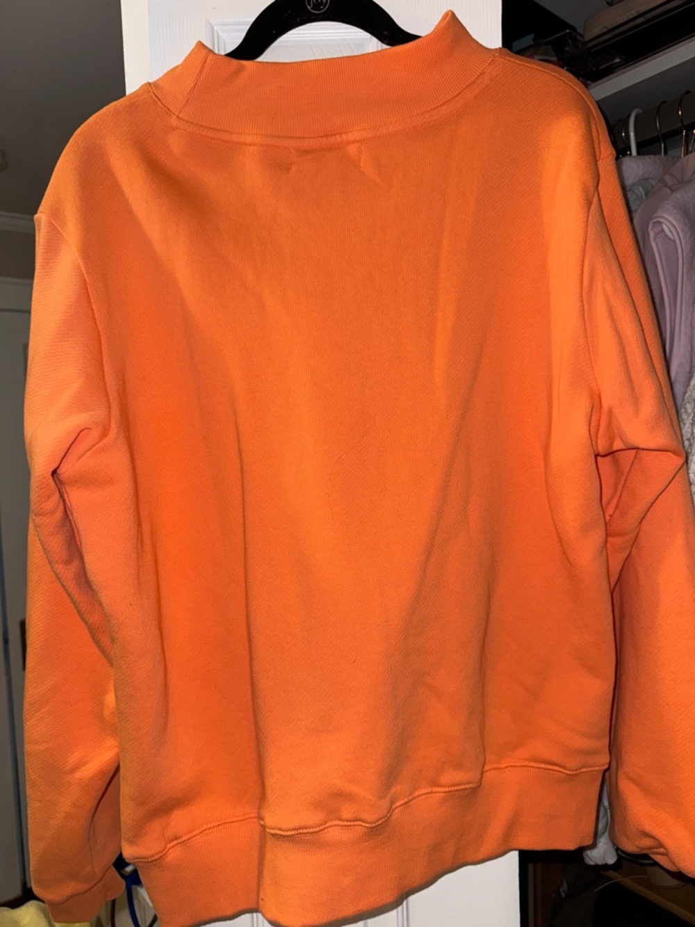 PARKE Orange Logo Sweatshirt - Picture 3 of 3
